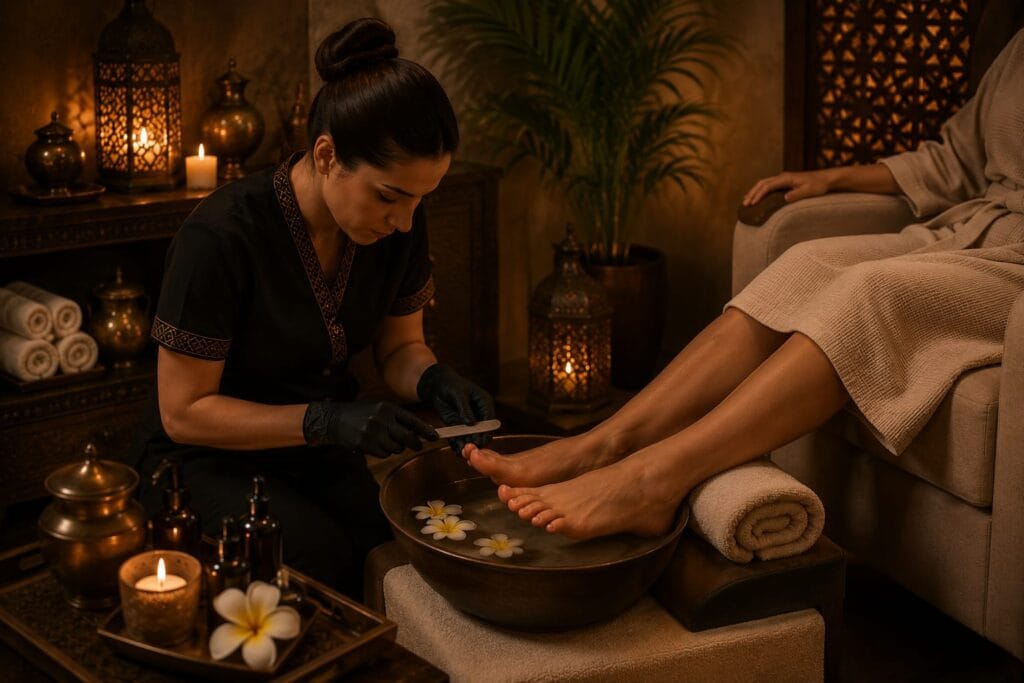 Professional Pedicure at Zen Spa Egypt